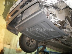Защита алюминиевая Alfeco для картера и КПП ВАЗ 2111 1997-2009